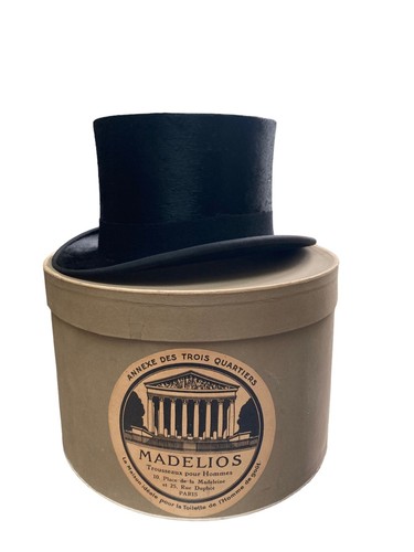 Antique top hat - top,