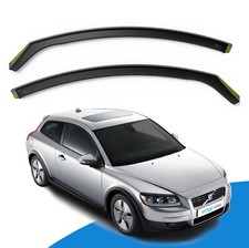 Volvo C30 2006-2013 3 Door Hatchback Wind Deflectors 2pc Edgevisors