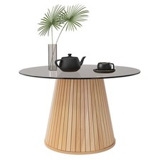 Table basse ronde 80 cm