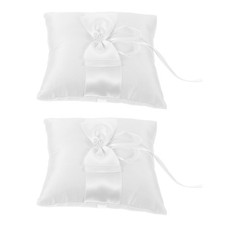  2 Pcs Coussin Pour Alliance Mariage Oreiller Anneau De D’ Alliances