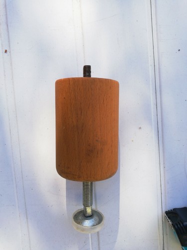 Pied bois réglable 9 14 - pied,