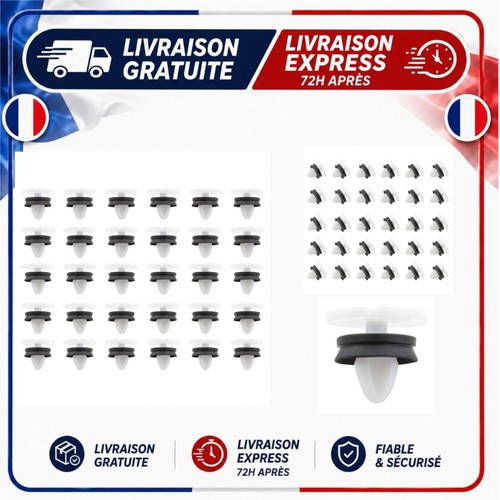 Clips garniture portière