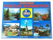 Wild Horse 100.900 Puzzlebox Puzzles Romantica 5 x 1000 Pieces 48.5 x 67 CM M828