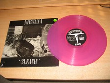 NIRVANA "BLEACH" 12" LP PINK