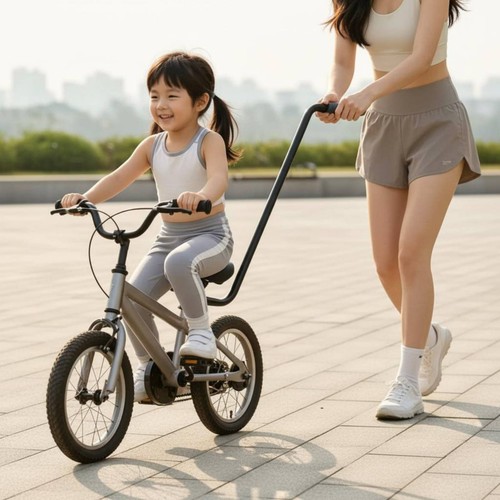 Barre poussée vélo - poussée, enfant
