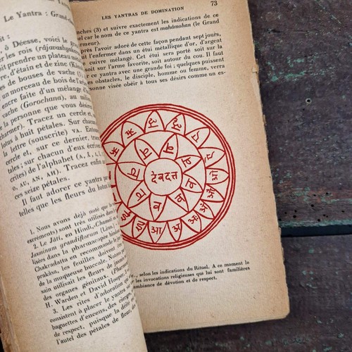 Livre ancien rituel - livre,