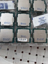 INTEL CORE i5-8400 SR3QT LGA1151 2.8GHz AND WORKING CPU 
