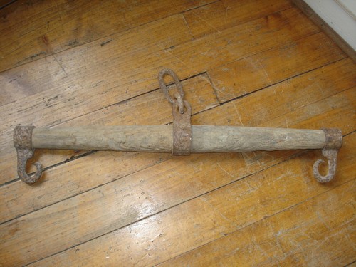 Joug boeuf ancien attelage - joug,