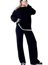 Ensemble De Détente Tricoté