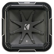 Kicker 41L7124 Q-Class L7 12" Square Subwoofer 900W Dual 4-Ohm Sub - Refurbished