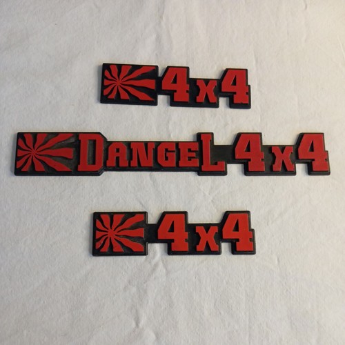 Logo emblème 4x4 dangel - 4x4,