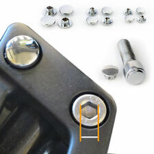 Chrome allen bolt covers caps M6 M8 M10 Motorcycles styling Packs 
