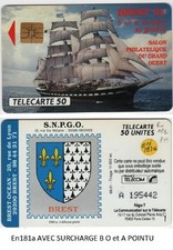 En181a BRET 91 WITH OVERLOAD B O and A SHARP PRIVATE TELECARD 50 U 1991/09