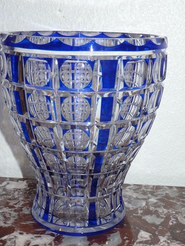 Très rare vase couleur - , bleu