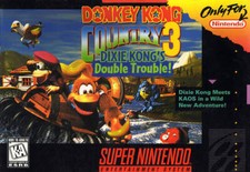Donkey Kong Country 3 III - SNES Super Nintendo Game