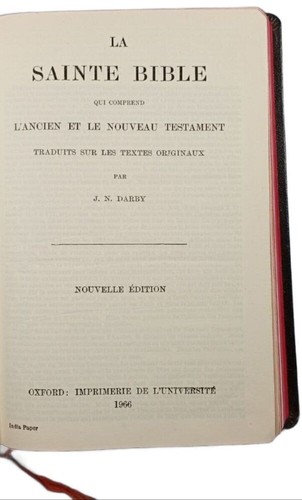 Sainte bible qui comprend - sainte,