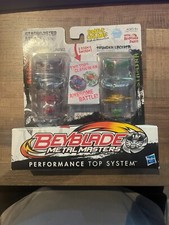 Beyblade Metal Masters Starbooster Attack Galaxy Pegasus & Thunder Lacerta