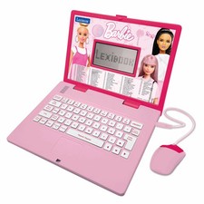 , Barbie JC598BBi2 Ordinateur éducatif bilingue Anglais/Espagnol pour Enfants...