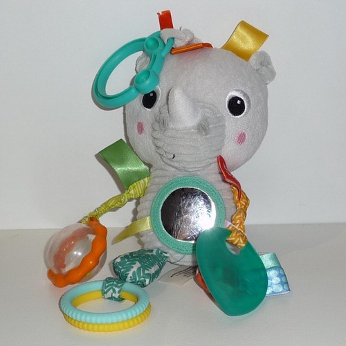 Doudou rhinocéros bright - doudou,