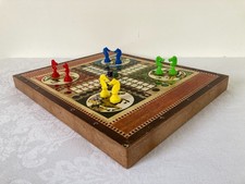 825⚜️ Old board game game game of small horses, and game of the goose Garnier