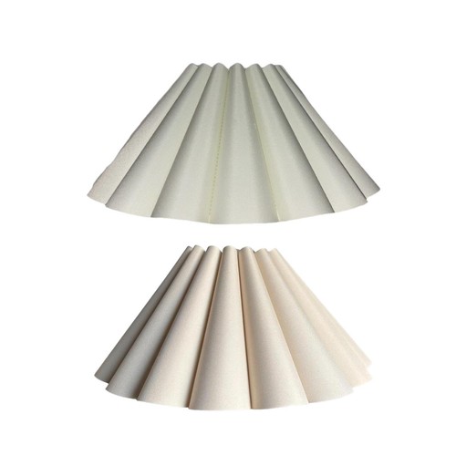 Abat jour tissu simple - abat-jour, en