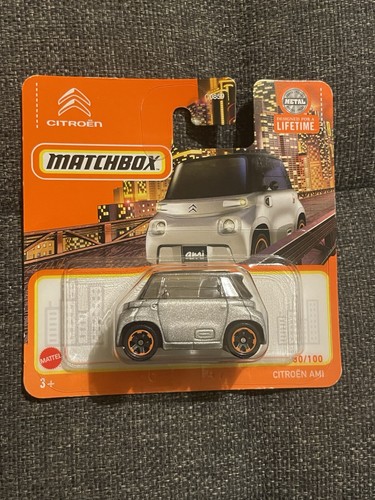 Miniature matchbox citroen ami - matchbox,