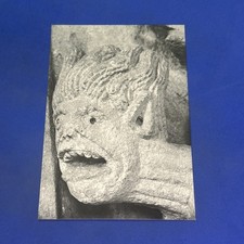 CATHEDRAL OF AUTUN DIABLE DE JUDAS - Black and White Postcard