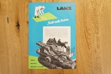 Lanz screen chain harvester brochure type VR1 2 pages 1950