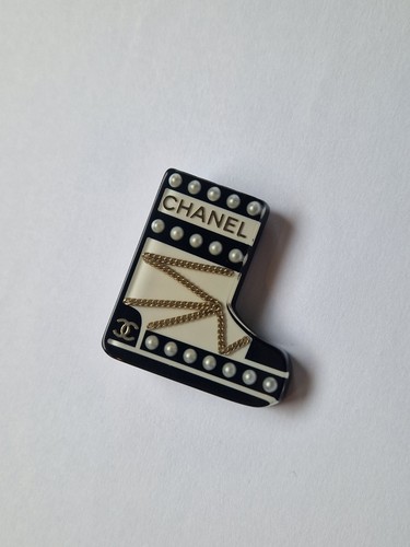 Broche chanel boots 2019 - broche,