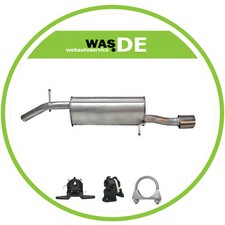 silencieux arrière  échappement Peugeot 207 207SW 207 CC 1.4 16V 1.6 16V