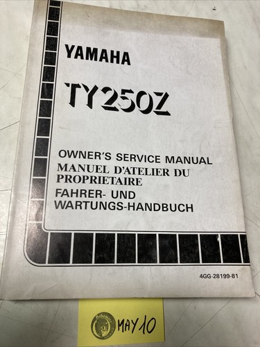 Yamaha ty250z ty250 4gg - z,