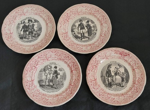 Lot anciennes assiettes - anciennes,