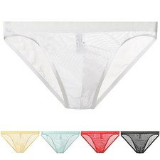 Slip homme transparent