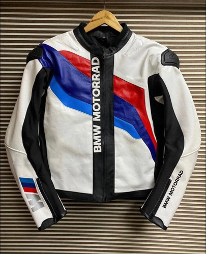 Blouson cuir course moto - de,