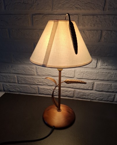 Lampe vintage décor épi - lampe,