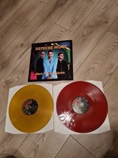 DEPECHE MODE  RARE DOLP  TOUR 2017 YELLOW + RED VINYL BARROWLAND