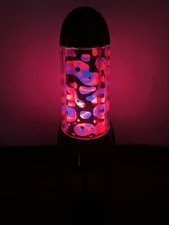 Lava Lite Magma-Lamp Psychedelic Spinning Motion Rare! Rocket Read Description!!