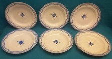 LOT N°3 : 6 ASSIETTES CREUSES