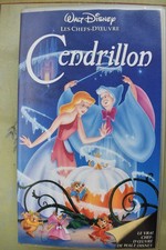 Cassette vintage VHS Walt Disney Cendrillon VF