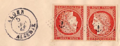 Timbre france 1 fr - n°6,