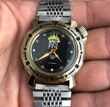 Montre Vostok Komandirskie Mini avec inscription 1992 Vostok URSS Russie SSSR SU