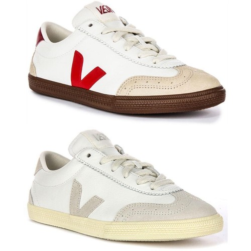 Veja volley lacets cuir - À, en