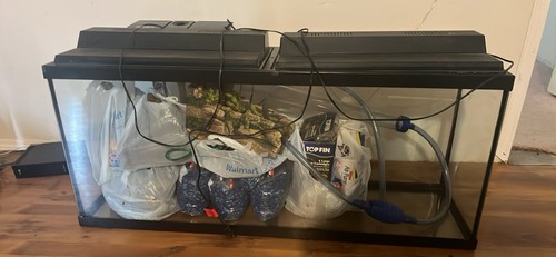 Gallon aquarium fully - gallon,