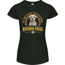 Un T-Shirt Femme Petite Coupe Bichon Frise