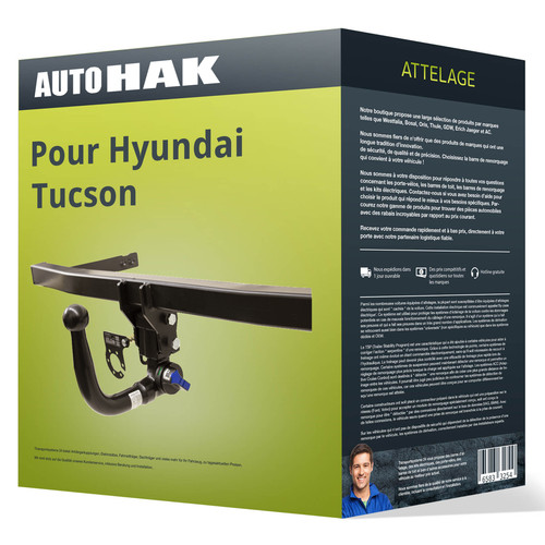 Attelage pour hyundai tucson - pour,
