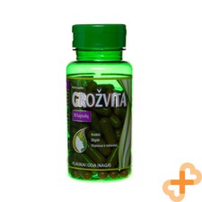 Grozvita 80 Capsules Nourriture Supplément Peau Cheveux Ongles Raifort Ortie