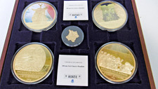 5 Piece Commemorative Medals 100 Years WW1