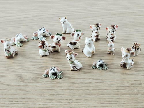 Lot figurines animaux ancien