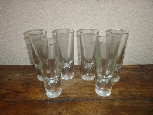 Lot verres anciens - de, 6