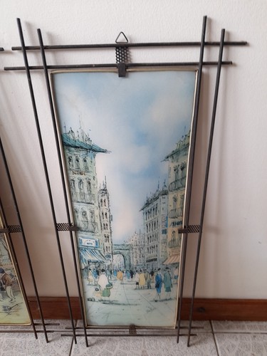 Tableaux vintage plexiglas - 2,